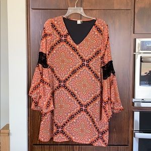 Paper Crane for Anthropologie boho dress